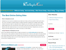 Tablet Screenshot of datingtolove.com